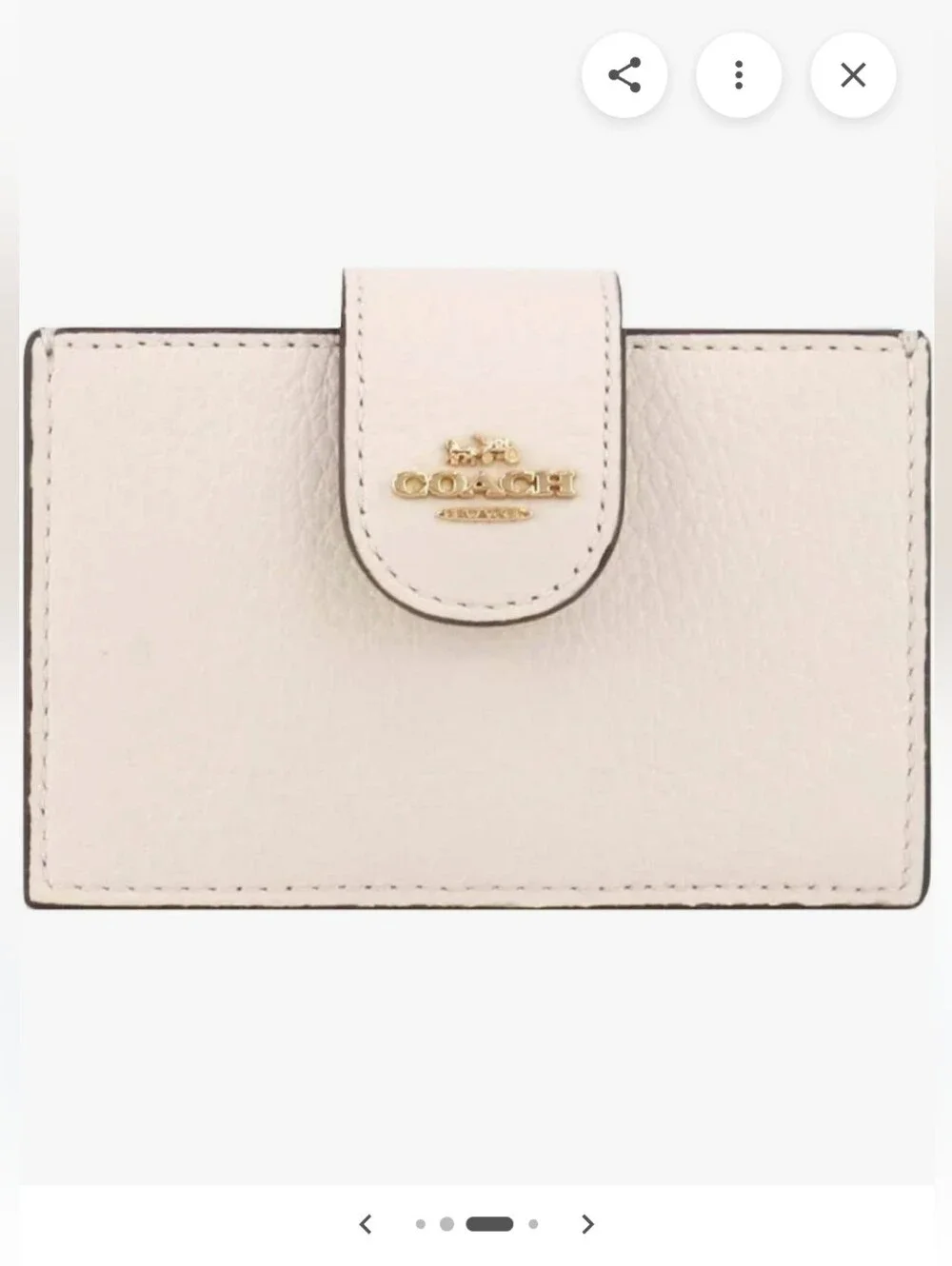 Coach Accordion Colorblock Card Case in Pink, Orange, Yellow, Blue, Brown